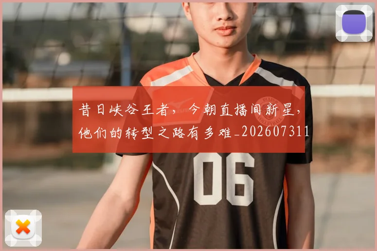 昔日峡谷王者,今朝直播间新星,他们的转型之路有多难_20260731172219